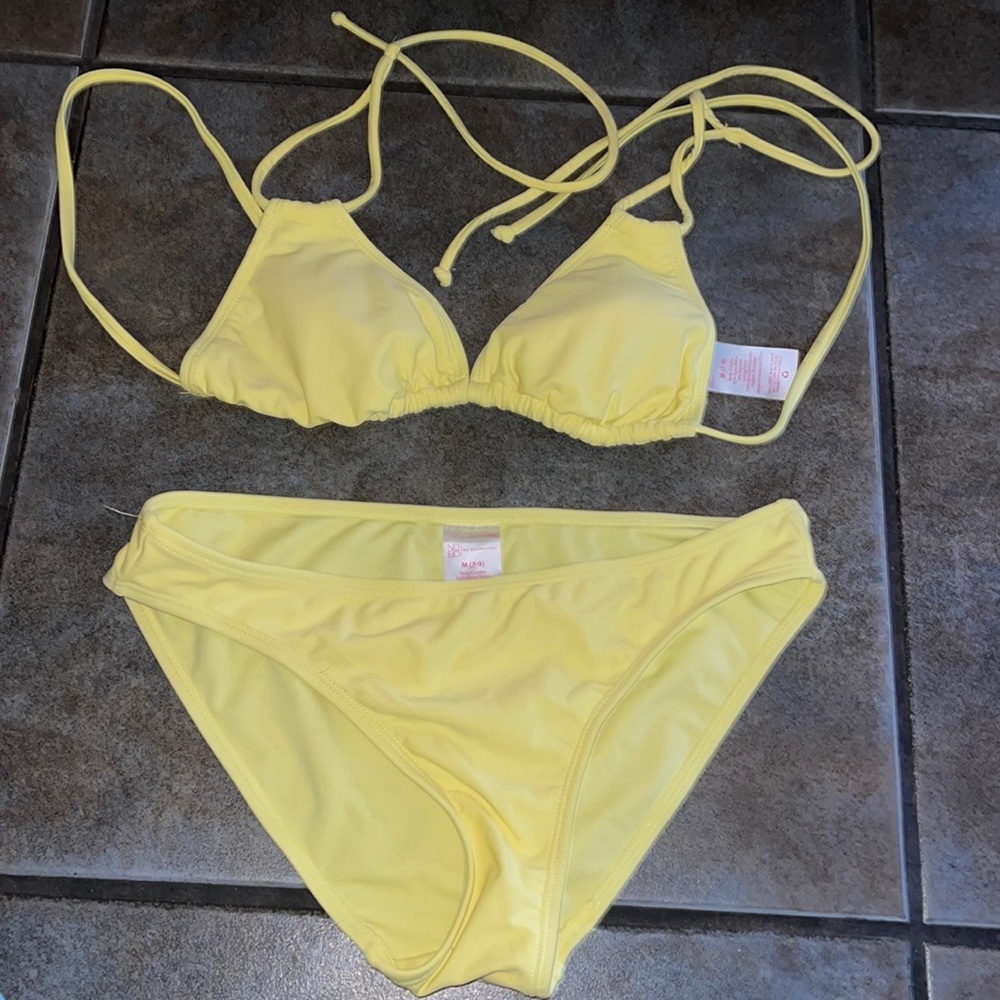 Yellow Swim Suit